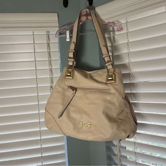 Jessica Simpson Cream shoulder bag satchel - Picture 1 of 14
